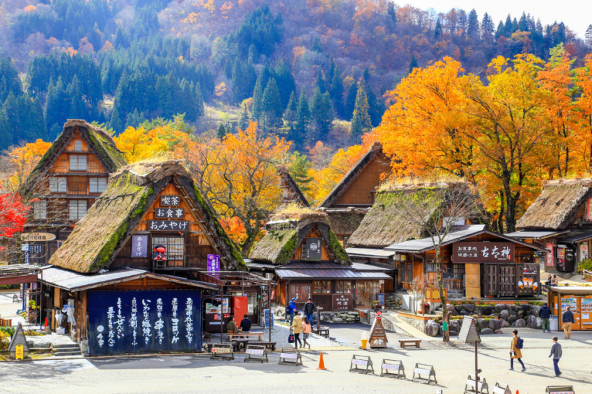 Khám phá những ngôi làng mái tranh nổi tiếng ở Nhật Bản