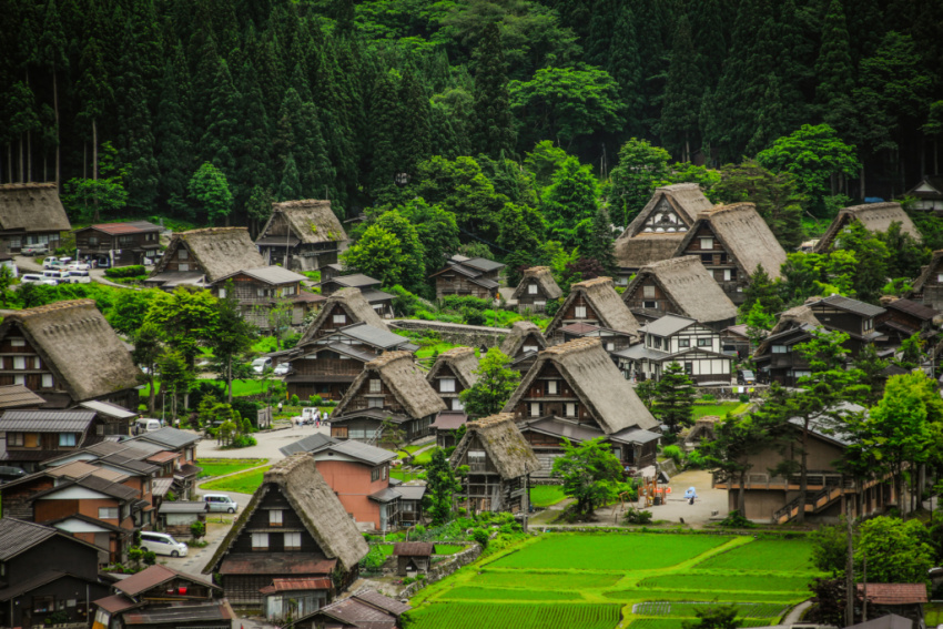 kyoto, fukushima, toyama, ngắm cảnh, nhật bản, khám phá những ngôi làng mái tranh nổi tiếng ở nhật bản