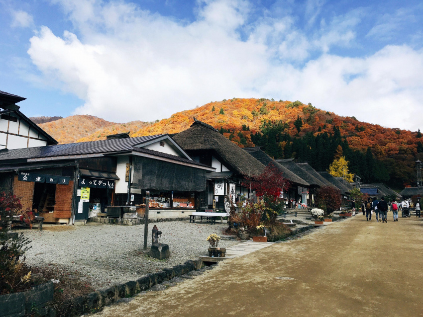 , điểm ngắm cảnh, các hoạt động ngoài trời, onsen (suối nước nóng), ngắm cảnh, nhật bản, khám phá làng cổ ouchijuku và vùng lân cận tại fukushima trong 2 ngày 1 đêm: thưởng thức mì soba, mặc kimono và tắm suối nước nóng!