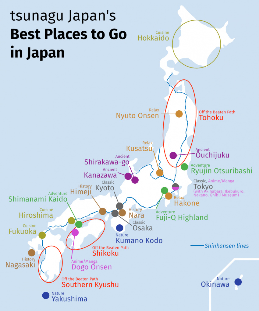 27 địa điểm du lịch không thể bỏ lỡ khi đến Nhật Bản