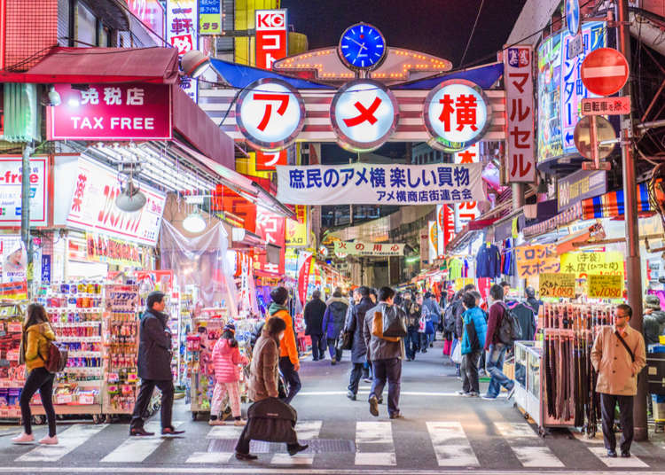 [Video 360] Lạc bước vào con đường Ameyoko, Ueno, thành phố Tokyo