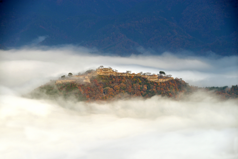 lâu đài, phong cảnh, thành cổ, machu picchu của nhật bản -”chốn tiên cảnh trên mây” đang hút hồn du khách