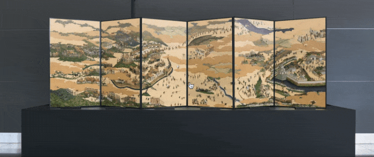 “Hô biến” bức tranh mô tả trận chiến Sekigahara trở nên sống động và chân thực hơn