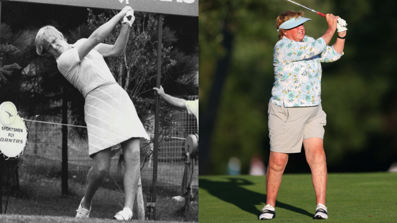Học cách chơi golf khi ngoài tuổi 80 như JoAnne Carner