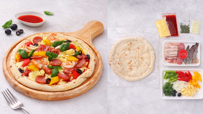 Gợi ý 4 món pizza siêu đơn giản có thể làm tại nhà