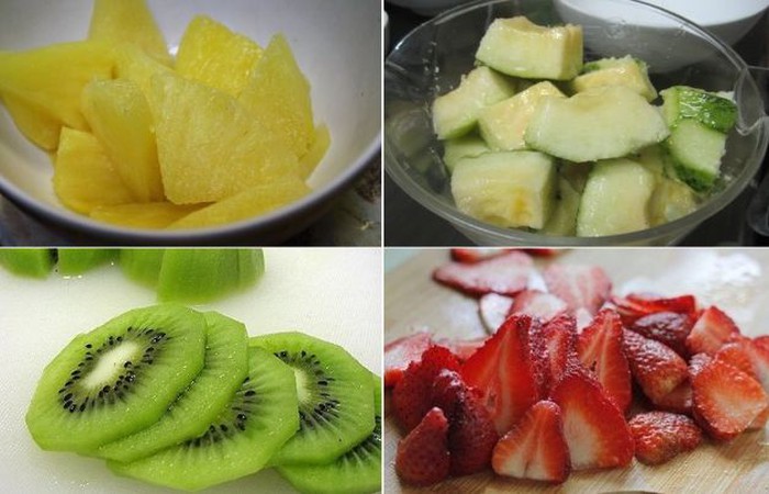 cách làm trái cây trộn, tự làm trái cây trộn tại nhà, cách làm trái cây trộn sốt, cách làm trái cây trộn giải nhiệt, 5 cách làm trái cây trộn ngọt mát hấp dẫn trong những ngày oi ả