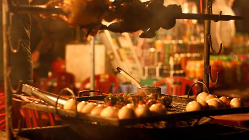 phố nướng sapa, ẩm thực sapa, văn hoá sapa, món nướng giá rẻ, khám phá phố nướng sapa