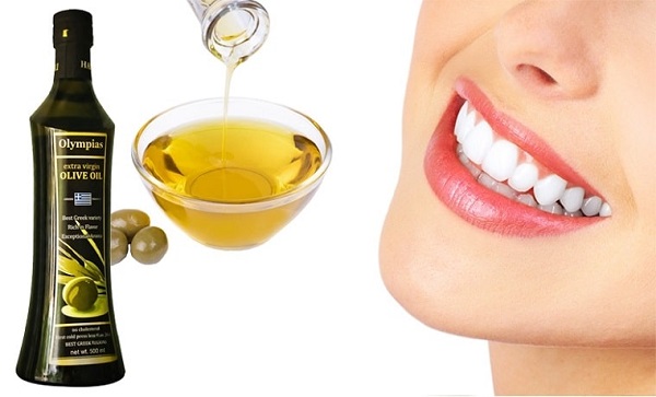 tẩy trắng răng, trắng răng, làm sáng răng, tẩy răng bằng dầu oliu, dầu oliu, dầu ôliu, dầu olive, dầu mè, dầu dừa, mẹo vặt, 3 cách tẩy trắng răng bằng dầu oliu cho hiệu quả bất ngờ