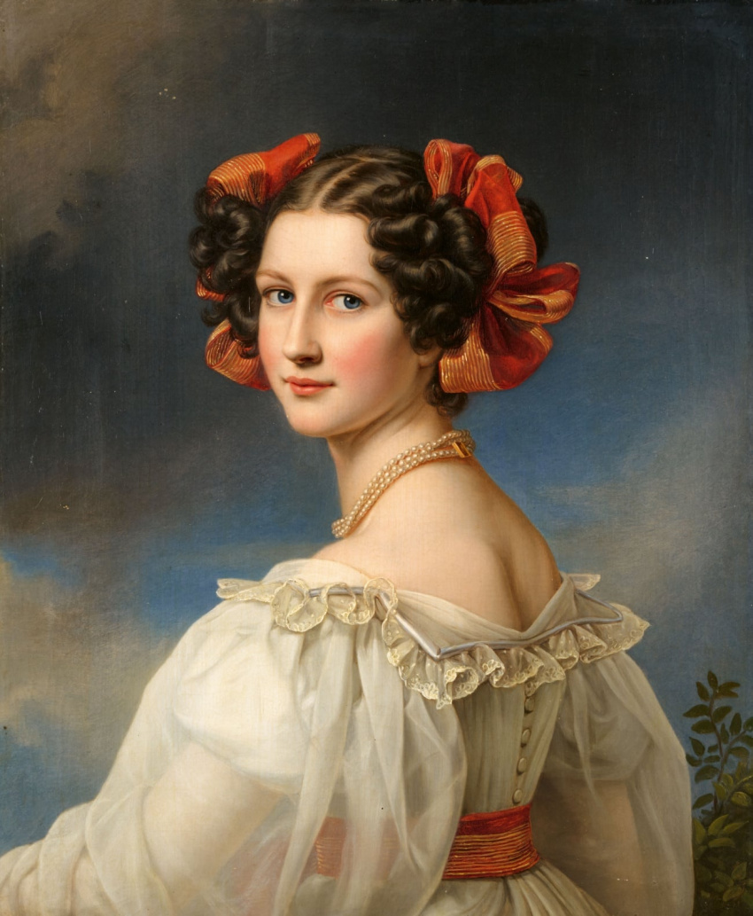 “Nàng Auguste Strobl” của Stieler – Người phụ nữ đẹp nhất châu Âu thế kỷ 19
