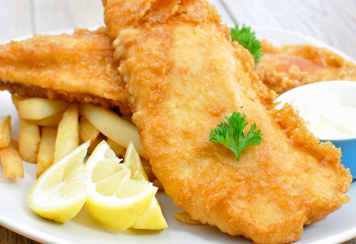 ‘fish and chips’ cùng loạt món ăn của anh giúp bạn nâng tầm trải nghiệm ẩm thực