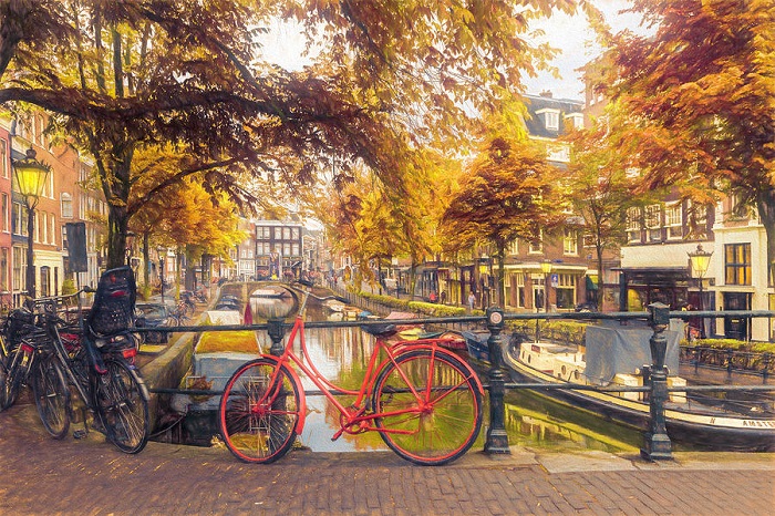 bỏ tất cả đến với hà lan, tận hưởng trọn vẹn mùa thu ở amsterdam