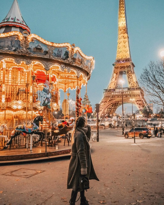đón mùa lễ hội tưng bừng tại những khu chợ giáng sinh ở paris, pháp