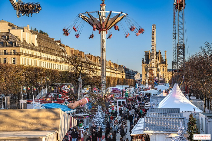 đón mùa lễ hội tưng bừng tại những khu chợ giáng sinh ở paris, pháp