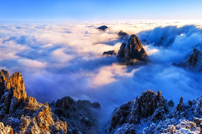 Lạc vào xứ sở thần tiên giữa trần gian tại thắng cảnh núi Hoàng Sơn Trung Quốc