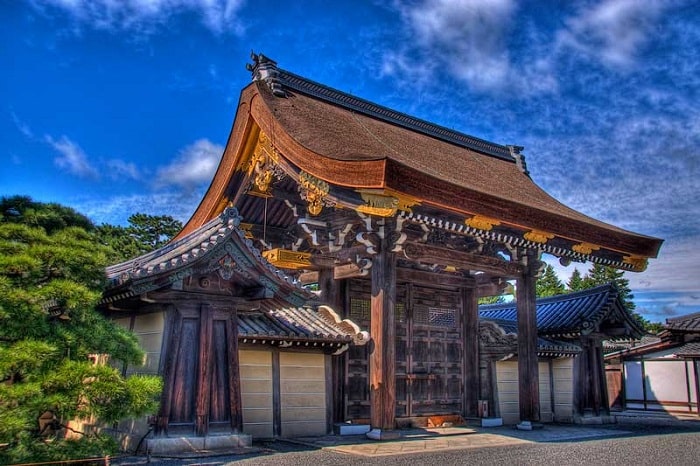 cung điện hoàng gia kyoto – điểm đến nguy nga, tráng lệ ở xứ phù tang