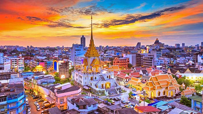 Khám phá chùa Vàng linh thiêng bậc nhất Thái Lan