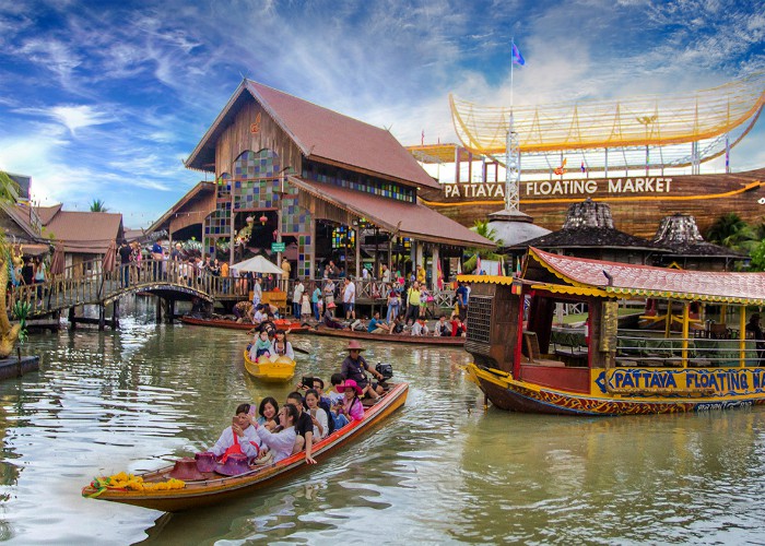 Chợ nổi Pattaya – một trong những điểm đến hấp dẫn nhất xứ chùa Vàng