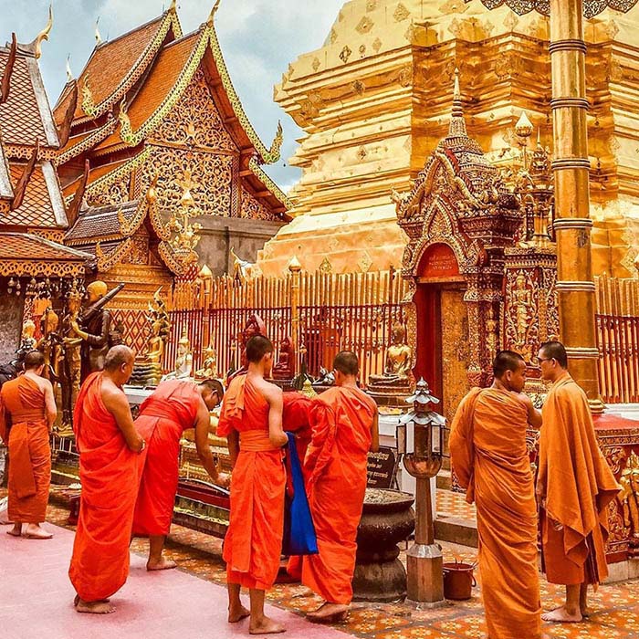 khám phá wat phrathat doi suthep – ngôi chùa tuyệt đẹp và linh thiêng ở chiang mai