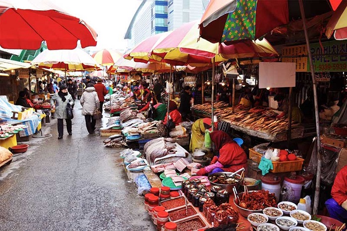 chợ jagalchi – thiên đường dành cho những tín đồ mê hải sản