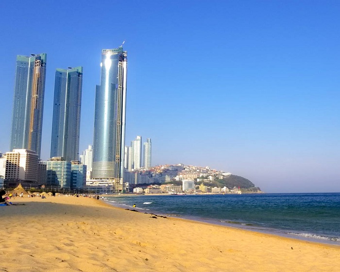 du lịch biển haeundae – một trong những bãi biển đẹp nhất xứ sở kim chi