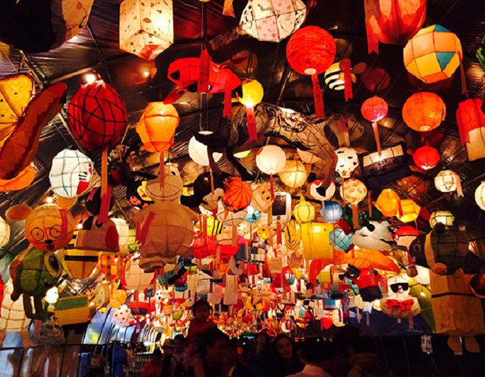 lễ hội đèn lồng – rực rỡ sắc màu seoul tháng 11 khi vào thu