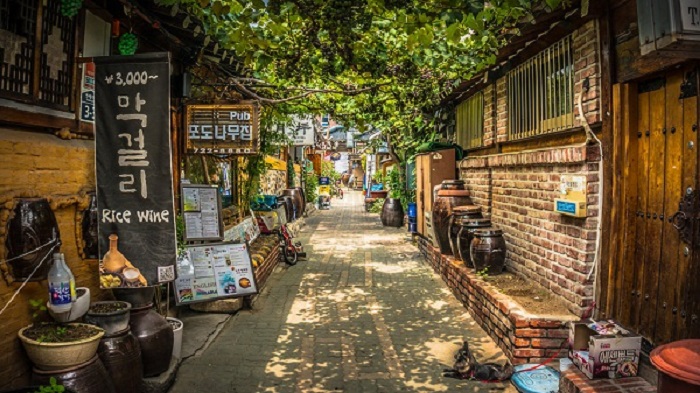 oanh tạc 4 địa điểm du lịch hấp dẫn tại inssadong, seoul