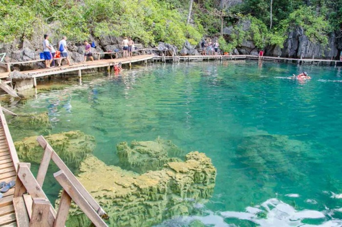 có gì dưới đáy hồ barracuda của philippines?