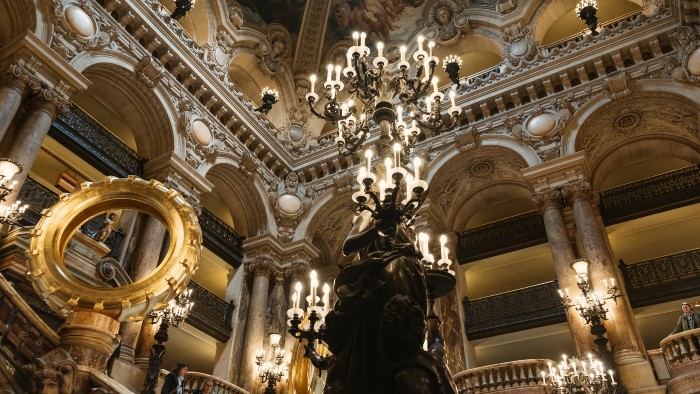 nhà hát opera palais garnier, tinh hoa kiến trúc nước pháp