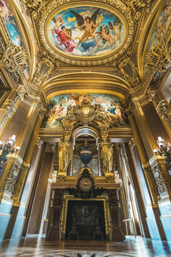nhà hát opera palais garnier, tinh hoa kiến trúc nước pháp