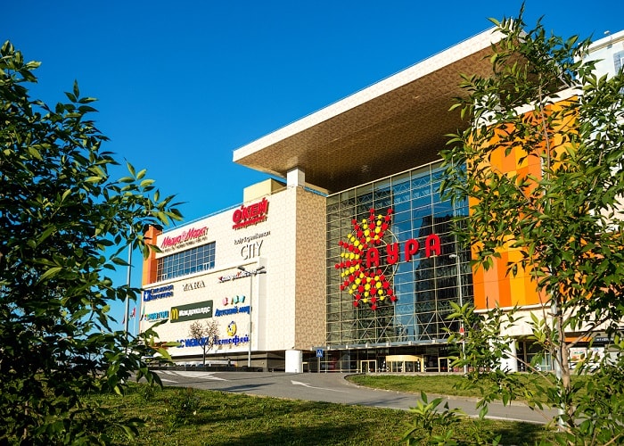 trải nghiệm cực đã tại các trung tâm mua sắm ở novosibirsk