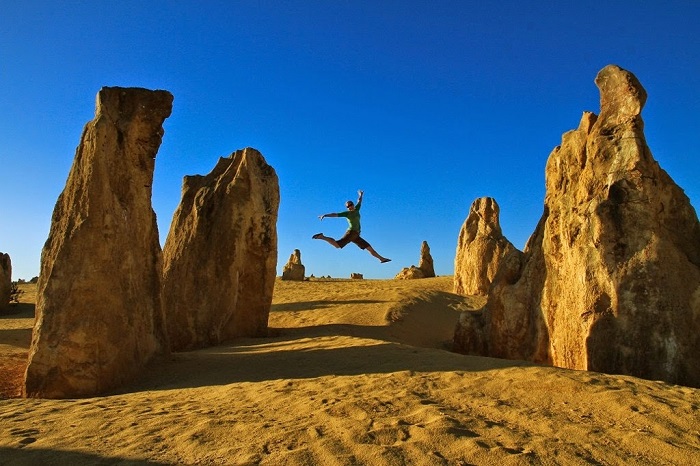 dừng chân ghé thăm công viên nambung ở miền tây nước úc