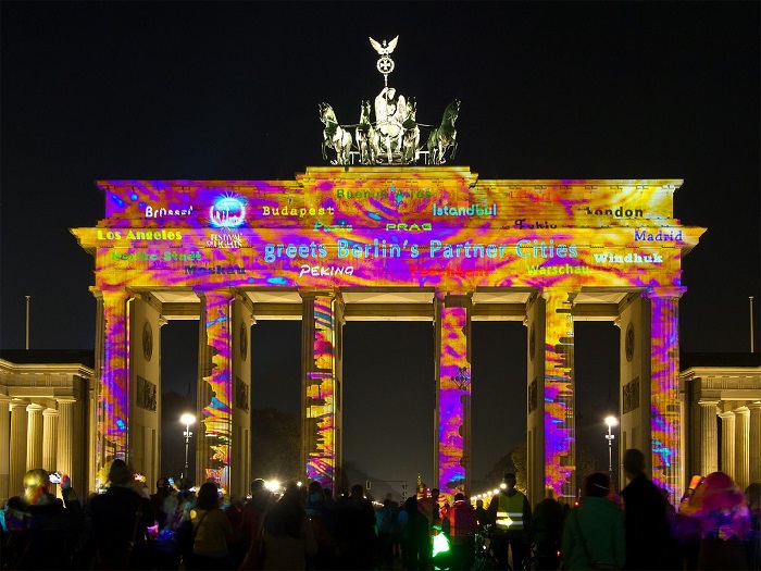 mãn nhãn với lễ hội ánh sáng ở berlin không thể bỏ lỡ trong năm