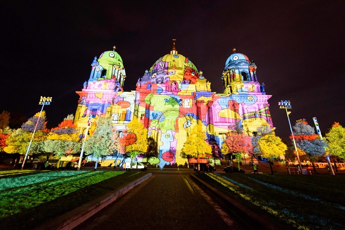 mãn nhãn với lễ hội ánh sáng ở berlin không thể bỏ lỡ trong năm