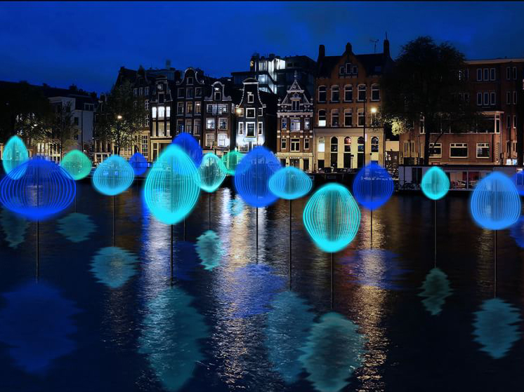 chiêm ngưỡng vẻ đẹp rực rỡ của lễ hội ánh sáng amsterdam