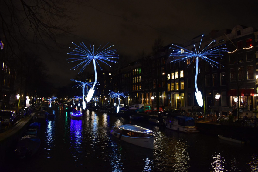 chiêm ngưỡng vẻ đẹp rực rỡ của lễ hội ánh sáng amsterdam