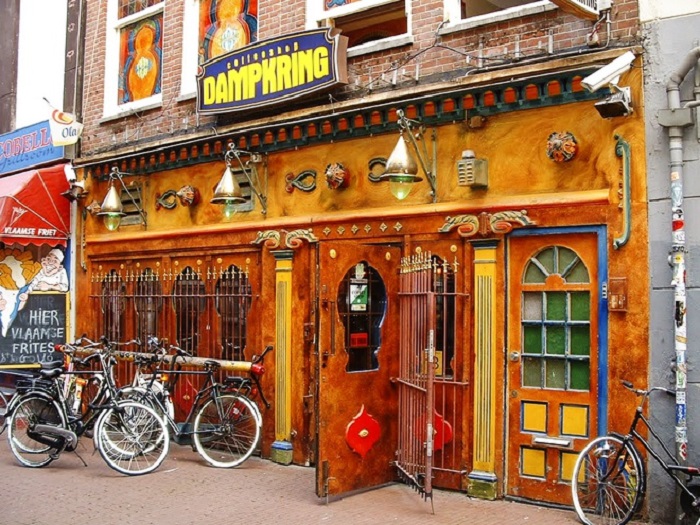 khám phá những quán cà phê đẹp ở amsterdam