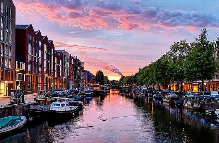 vi vu amsterdam, thành phố của những kênh đào thơ mộng