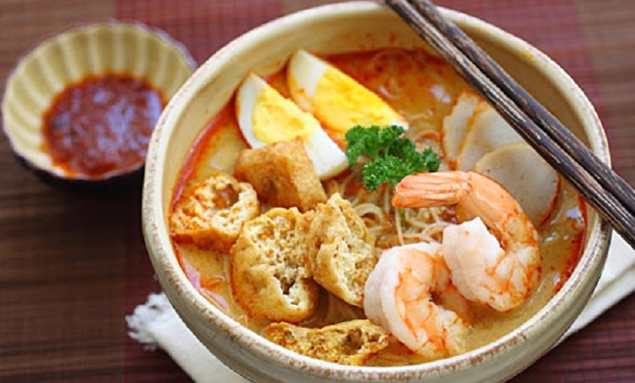 truy tìm tọa độ những địa danh có thể thưởng thức bún laksa singapore