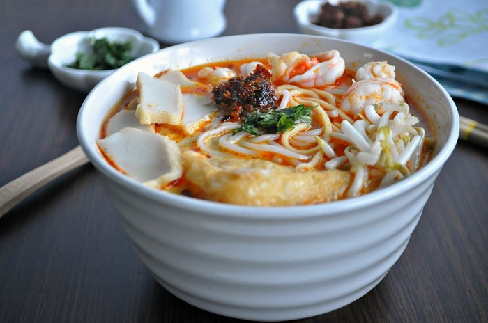 truy tìm tọa độ những địa danh có thể thưởng thức bún laksa singapore