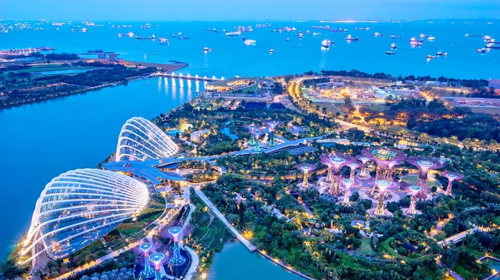 khám phá garden by the bay – khu vườn năng lượng khổng lồ ở singapore