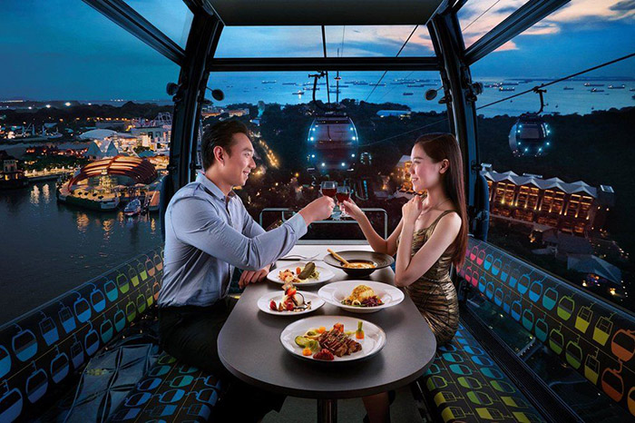 những điểm đến lãng mạn khi du lịch singapore cho cặp đôi