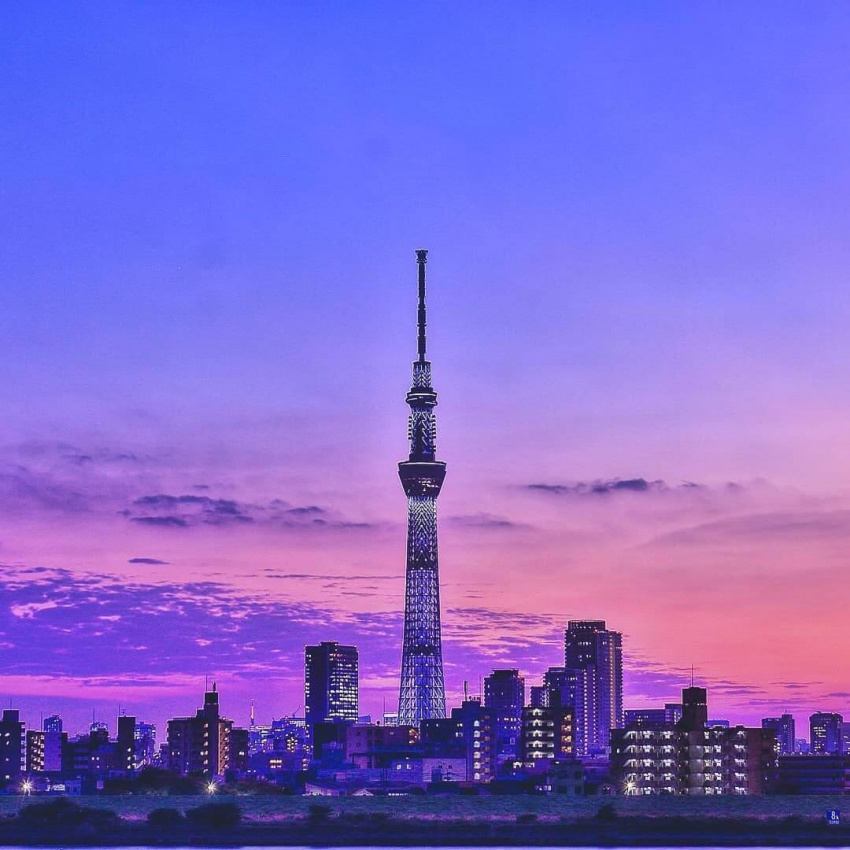 Tháp Tokyo Skytree Đỉnh Cao Độc Nhất Vô Nhị Của Xứ Sở Hoa Anh Đào