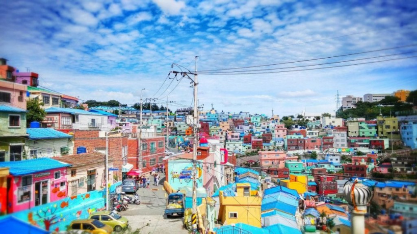 làng văn hóa gamcheon – khám phá ngôi làng đầy những sắc màu
