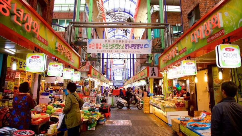 chợ ăn uống ở busan – top 7 thiên đường ăn uống