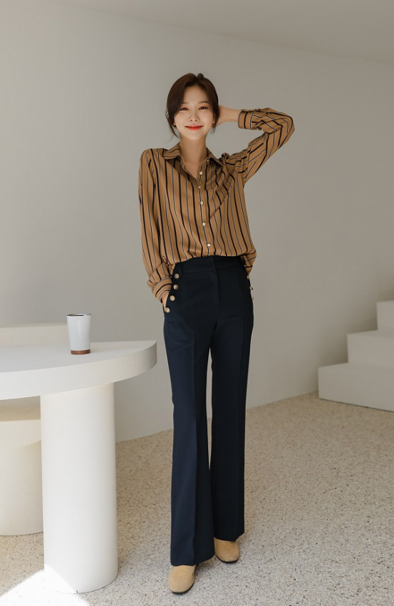 6 kiểu mix áo sơ mi theo phong cách Hàn Quốc tươi trẻ