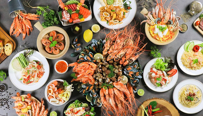 tha hồ ăn ngon tại top 8 các nhà hàng buffet ở bangkok