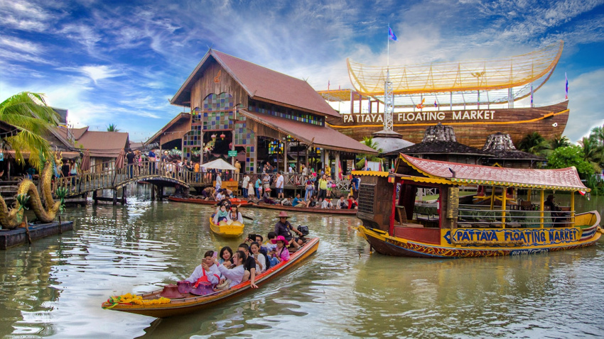 Khám Phá Chợ Nổi Pattaya Với Những Trải Nghiệm Hấp Dẫn