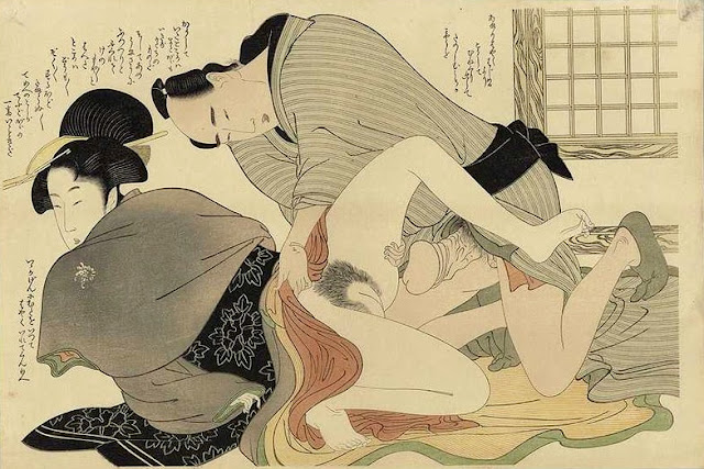 những bức tranh kỳ dị từ nghệ thuật ukiyo-e
