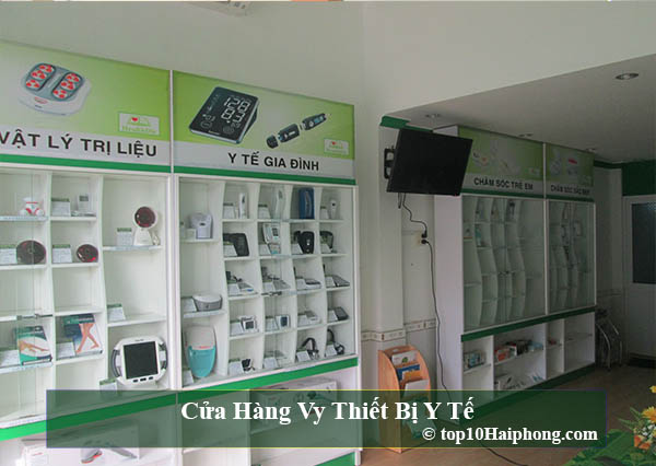 Top 10 cửa hàng thiết bị y tế chính hãng tại Hải Phòng