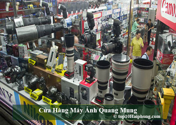 top 10 cửa hàng máy ảnh chất lượng và đẳng cấp tại hải phòng